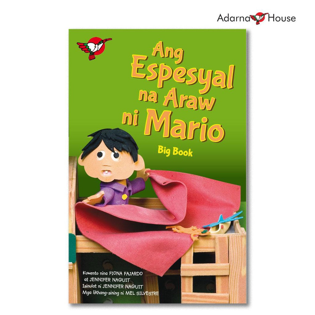 Ang Espesyal na Araw ni Mario - Big Book - for Preschool, Filipino Text Front Cover