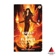 Burst Into Flames by xxladyariesxx Front Cover