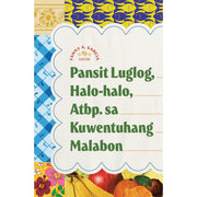 Pansit Luglog, Halo-halo, Atbp. sa Kuwentuhang Malabon Front Cover