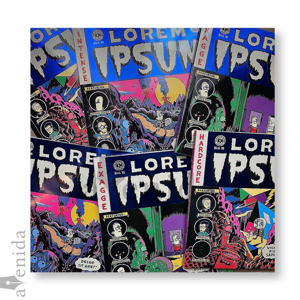 KIKOMACHINE KOMIX 18: Lorem Ipsum Front Cover