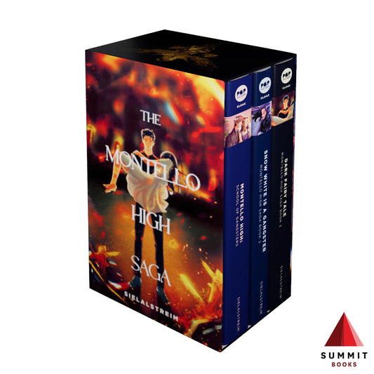 Montello High Saga Boxed Set (with cartoon box) Front Cover