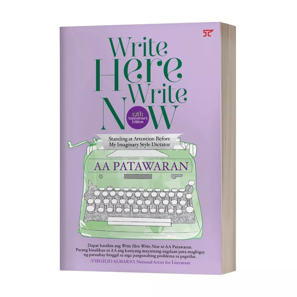 Write Here Write Now: 12th Anniversary Edition by AA Patawaran Front Cover