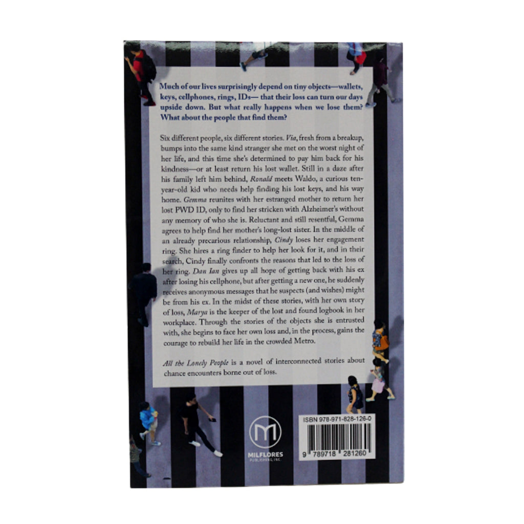 All The Lonely People: A Novel by Kannika Claudine D. Pena Front Cover
