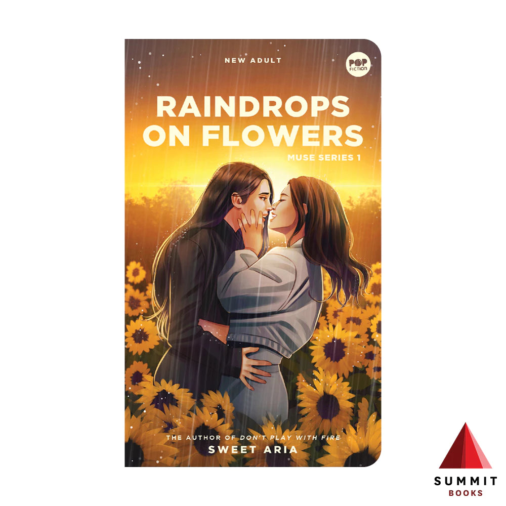 Raindrops on Flowers by SWEET ARIA Front Cover