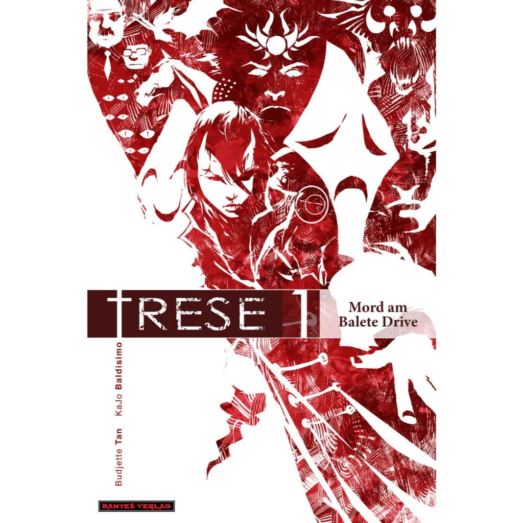 Trese 1 - Mord am Balete Drive by Budjette Tan & KaJo Baldisimo (LIMITED GERMAN EDITION) Front Cover