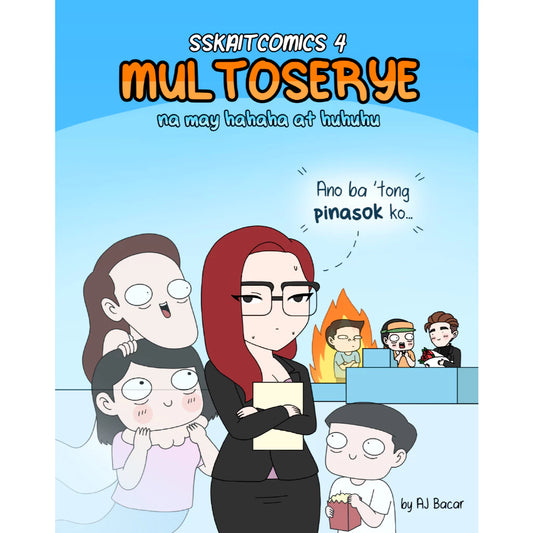 SSKAIT COMICS 4: MULTOSERYE na may hahaha at huhuhu by AJ Bacar Front Cover