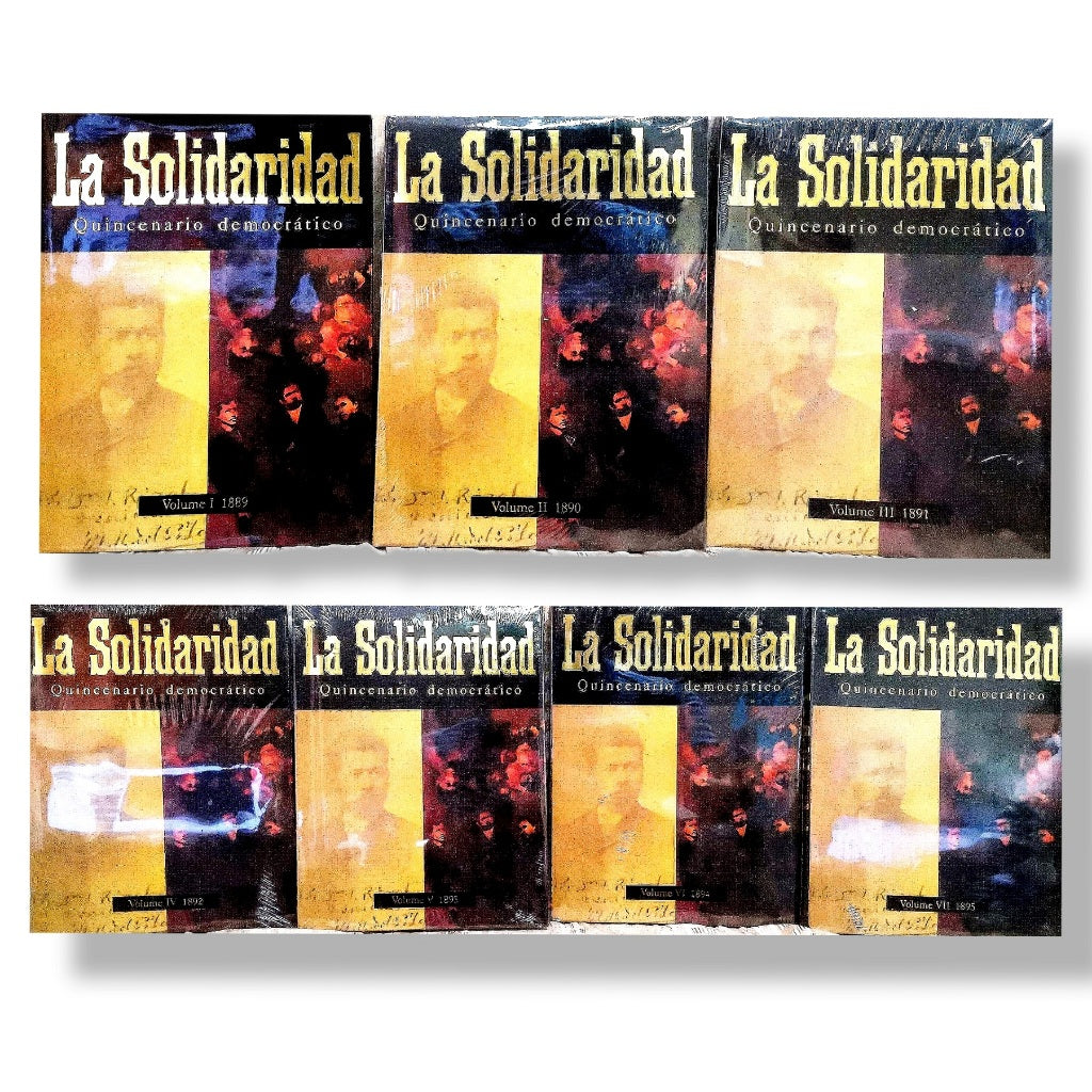 La Solidaridad 1889-1895: Quincenario Democratico, Translated by Guadalupe Fores-Ganzon, Vols. 1-7 Front Cover