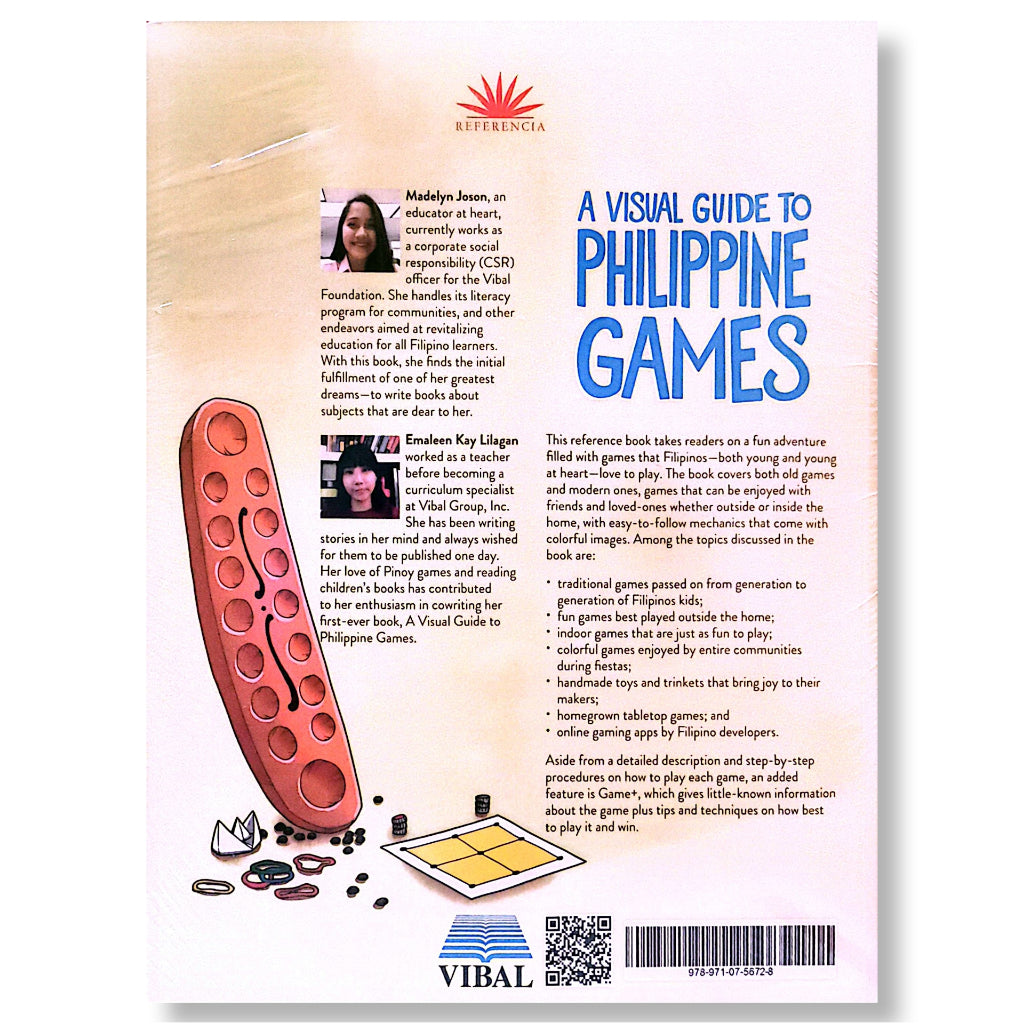 A Visual Guide to Philippine Games by Madelyn Joson and Emaleen Kay Lilagan Front Cover