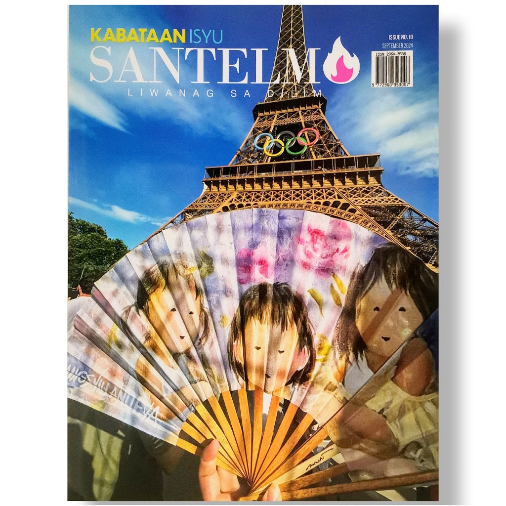 Santelmo: Liwanag sa Dilim, Issue No. 10, September 2024 (Kabataan Isyu) Edited by Alma Anonas-Carpi Front Cover