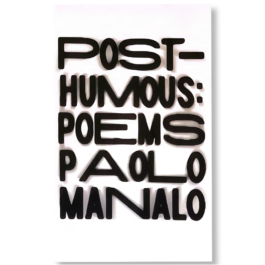 Posthumous: Poems by Paolo Manalo Front Cover