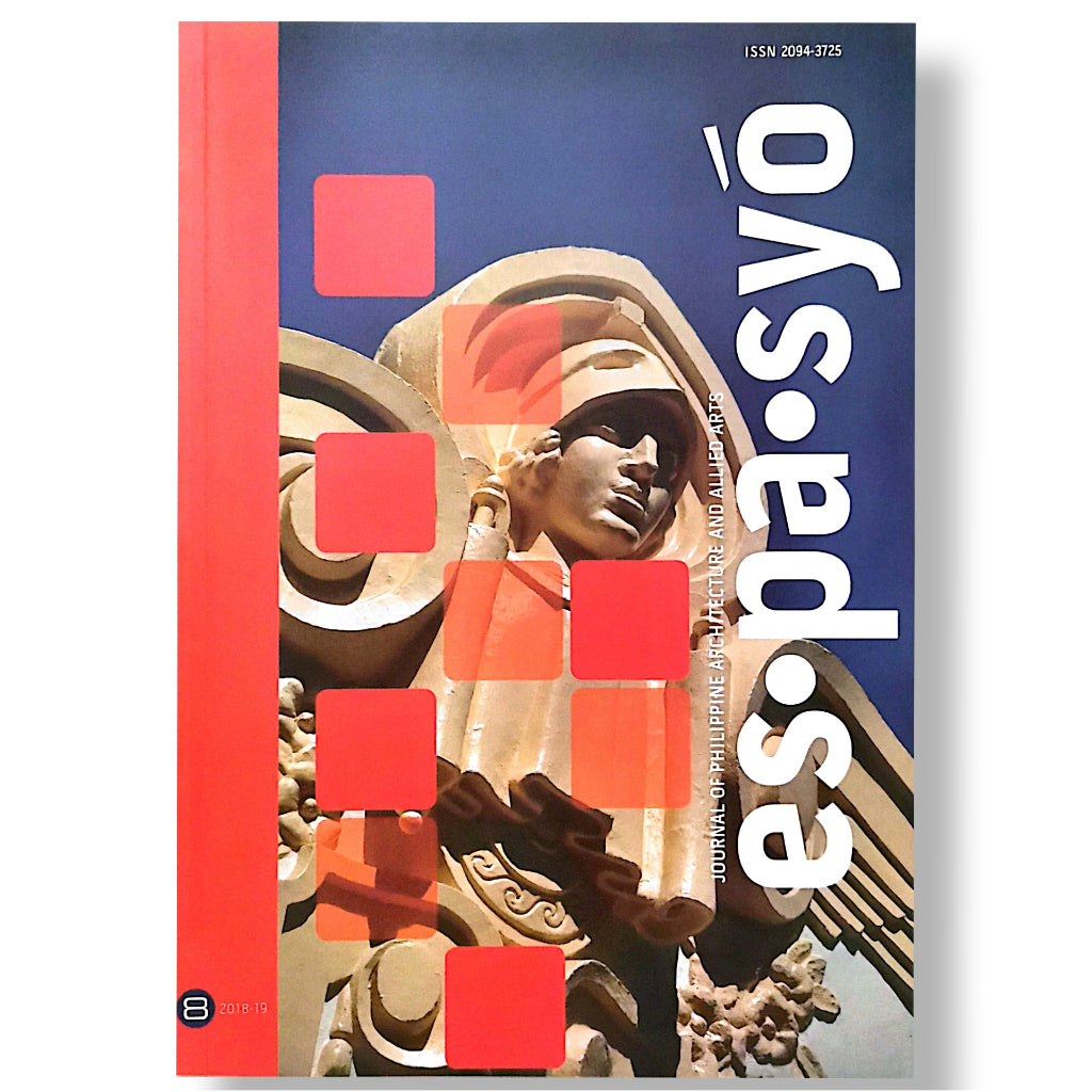 Espasyo 8, 2018-2019: Journal of Philippine Architecture and Allied Arts Front Cover