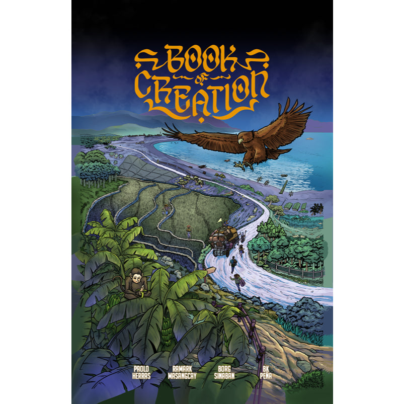 BOOK OF CREATION by Paolo Herras, Ramark Masangcay, Borg Sinaban, & BK Peña Front Cover