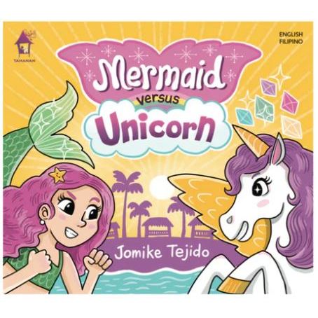 Mermaid Versus Unicorn by Jomike Tejido Front Cover