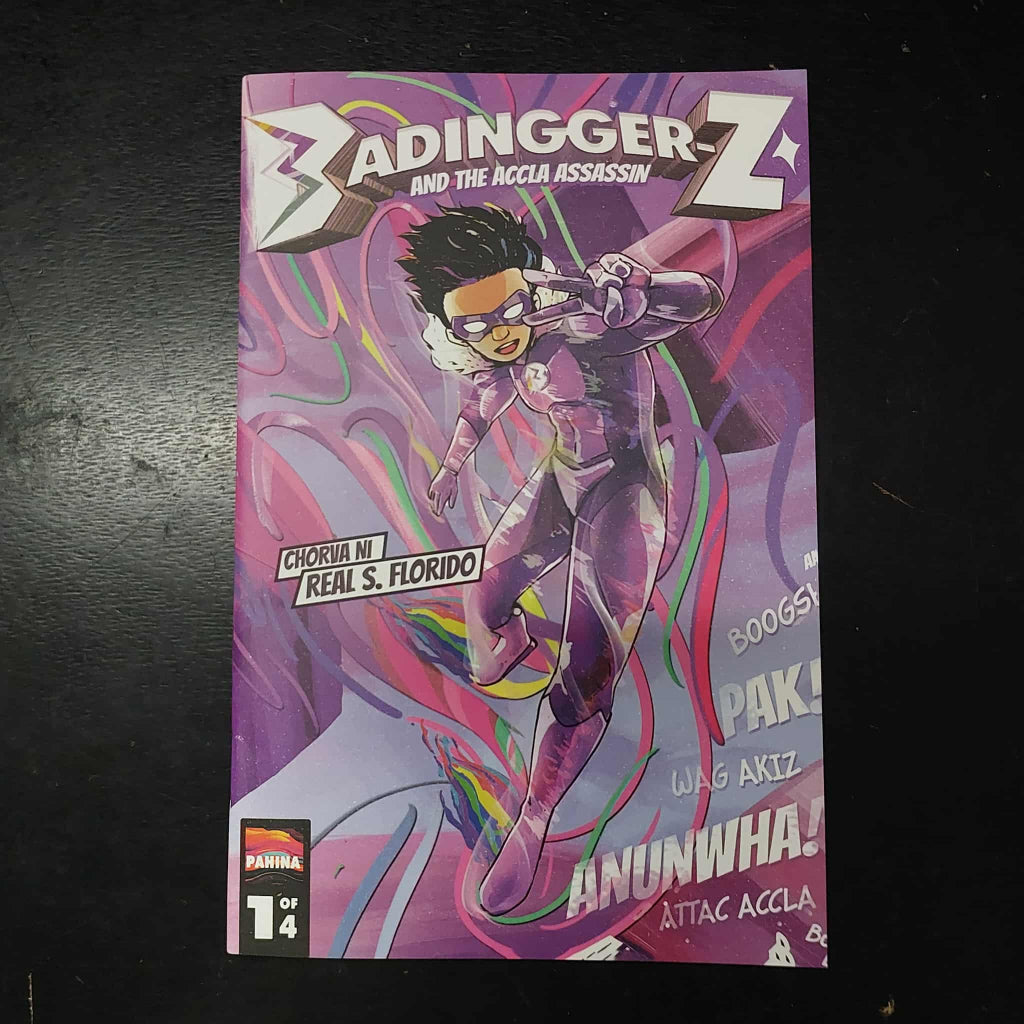 BADINGGER-Z AND THE ACCLA ASSASSIN by Real S. Florido Front Cover