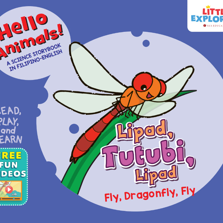 Hello Animals: Lipad, Tutubi, Lipad (Fly, Dragonfly, Fly) Front Cover