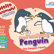 Hello Animals: Ang Pamilyang Penguin (The Penguin Family) Front Cover