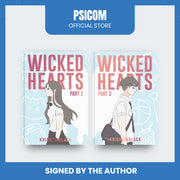 Wicked Hearts Part 1 & 2 with Dust Jacket by KnightInBlack (Signed Copy) Front Cover