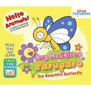 Hello Animals: Ang Marikit na Paruparo (The Beautiful Butterfly) Front Cover