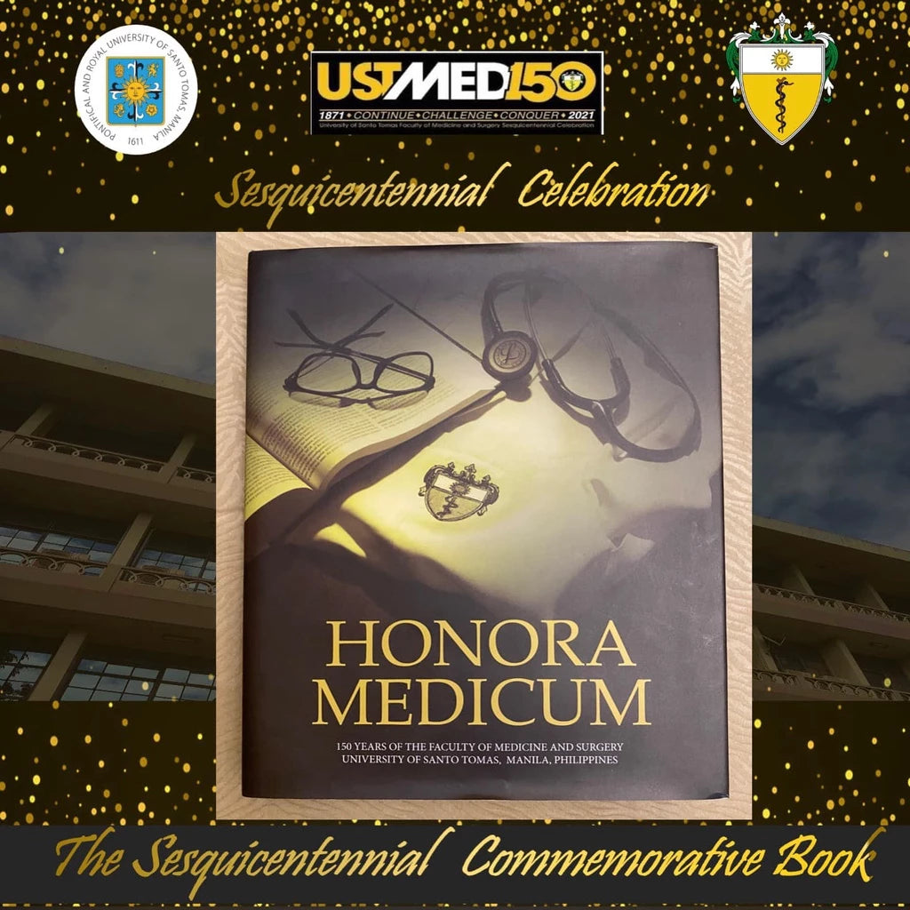 Honora Medicum: The UST-FMS Sesquicentennial Commemorative Book Front Cover
