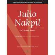 Julio Nakpil (1867-1960) Collected Works Volume 1: Piano, Vocal and Chamber Music Front Cover