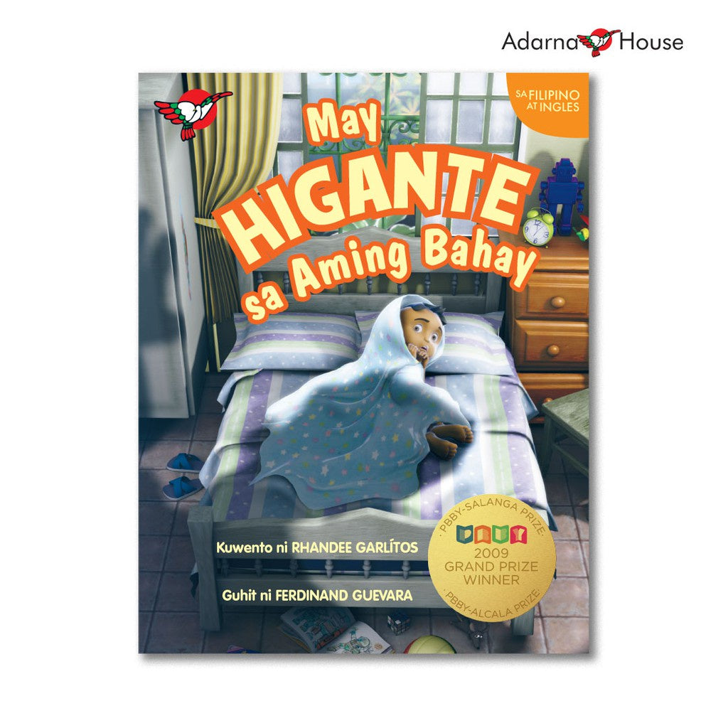 May Higante sa Aming Bahay - Picture Book - Grade 2 Bilingual Front Cover