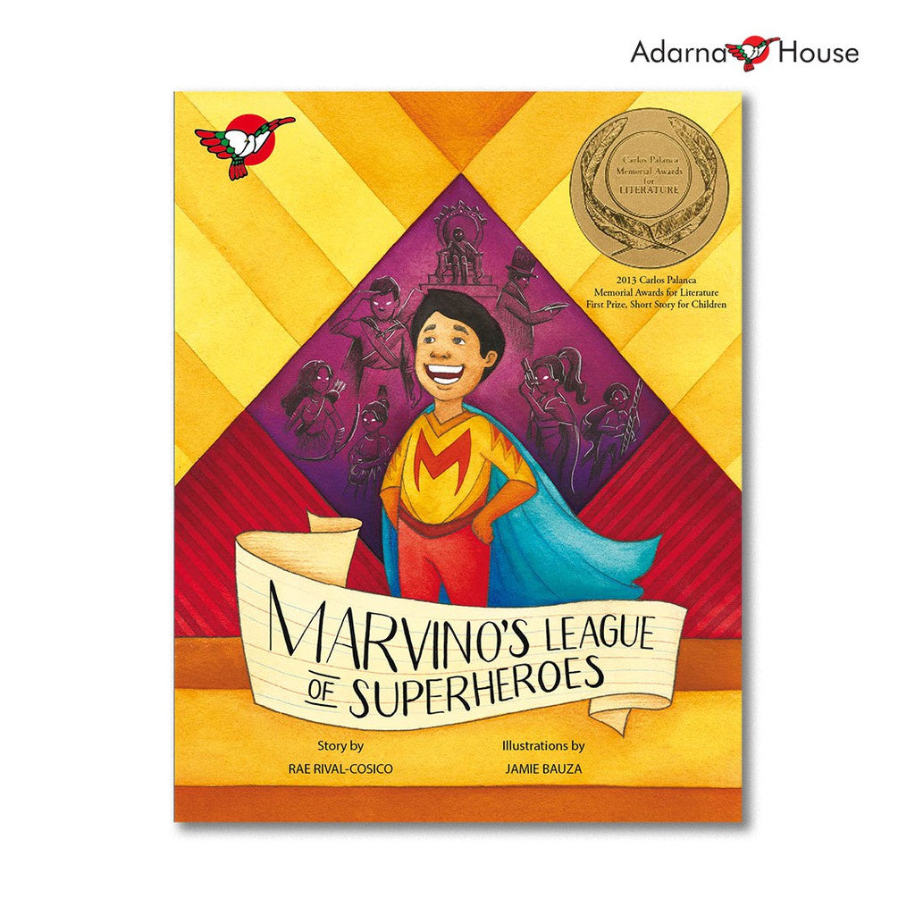 Marvino's League of Superheroes Picture Book - for Grade 3, English Text Front Cover