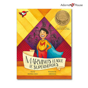 Marvino's League of Superheroes Picture Book - for Grade 3, English Text Front Cover