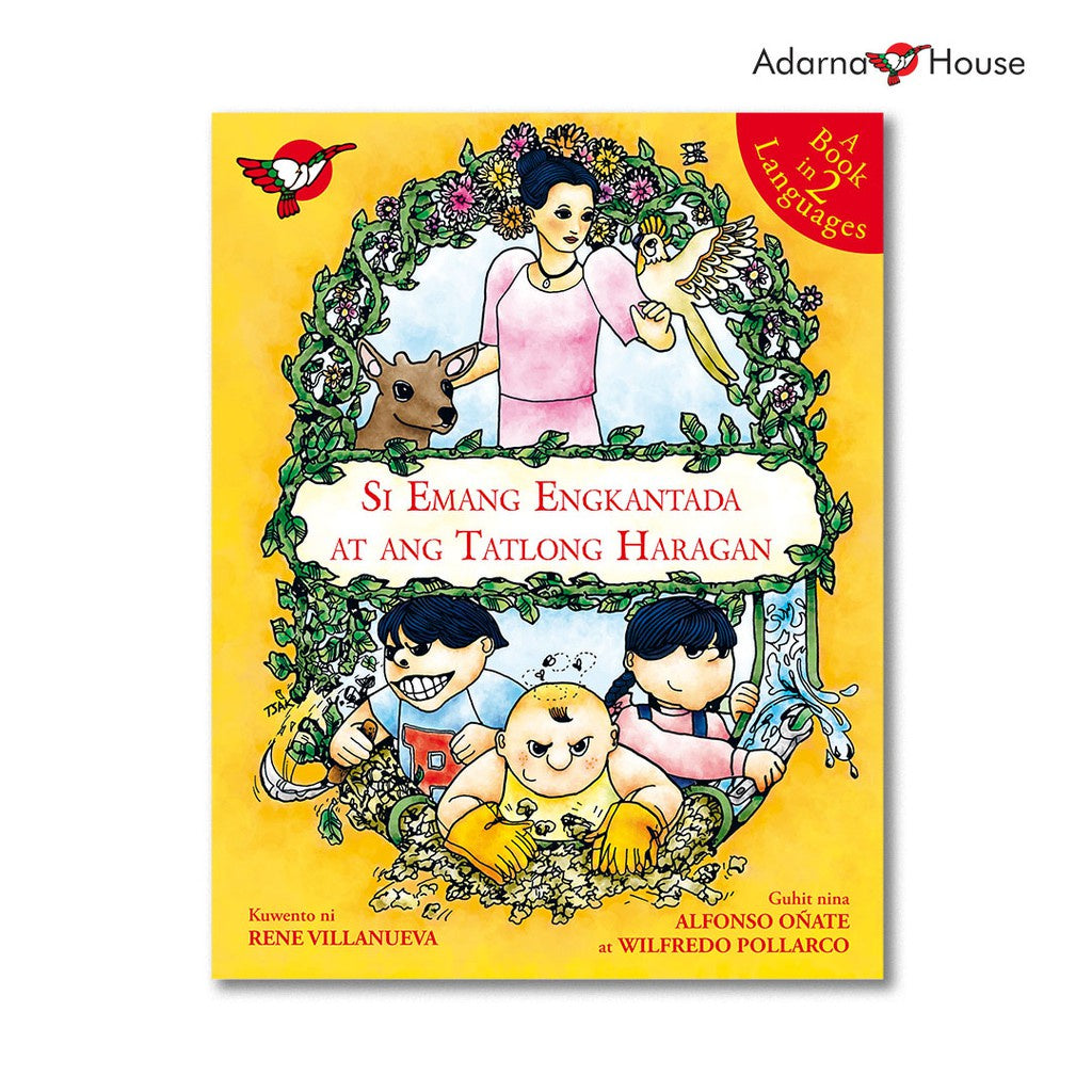 Si Emang Engkantada at ang Tatlong Haragan - Picture Book - Grade 2 Bilingual Front Cover