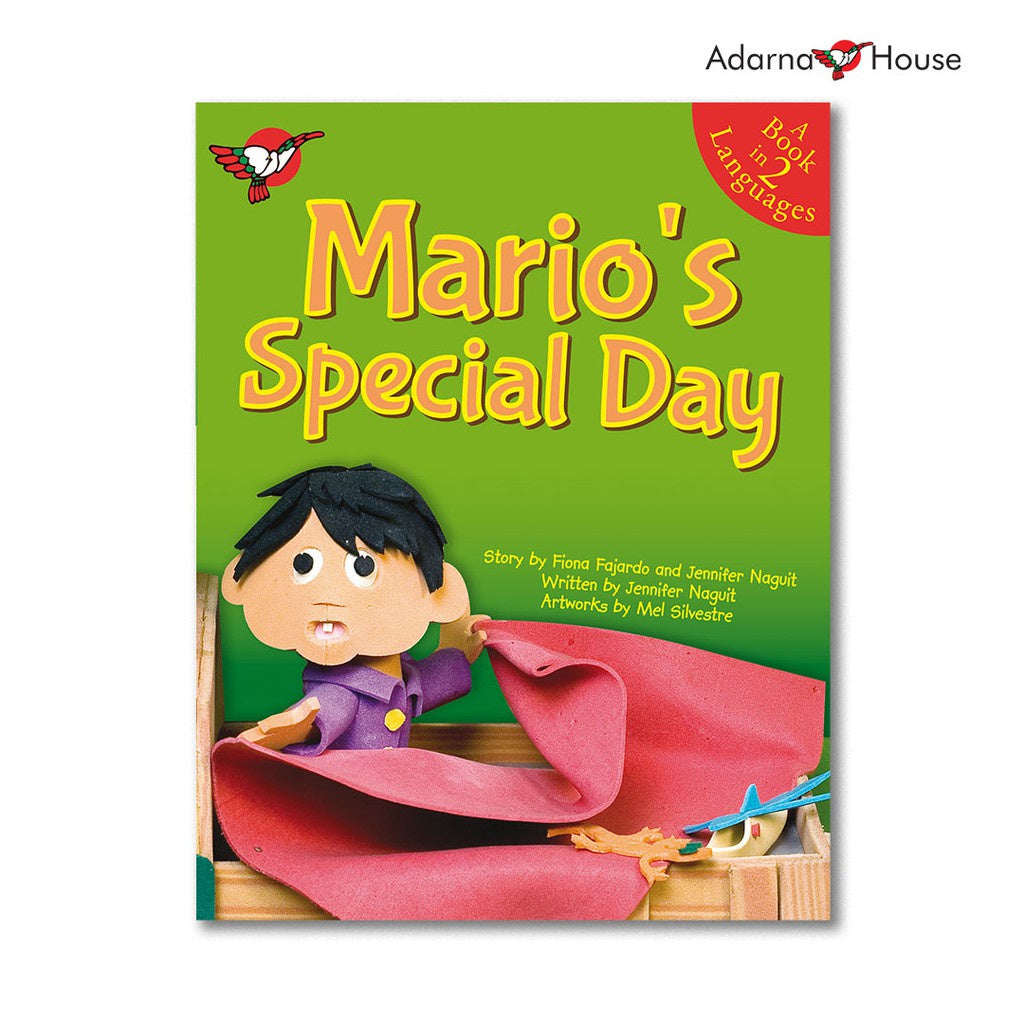 Mario's Special Day - Picture Book - Grade 1 Bilingual Front Cover
