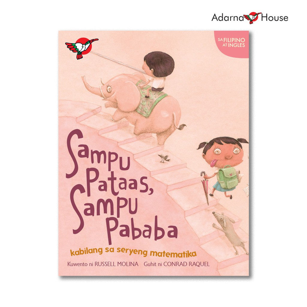 Sampu Pataas, Sampu Pababa - Picture Book - Grade 3 Bilingual Front Cover