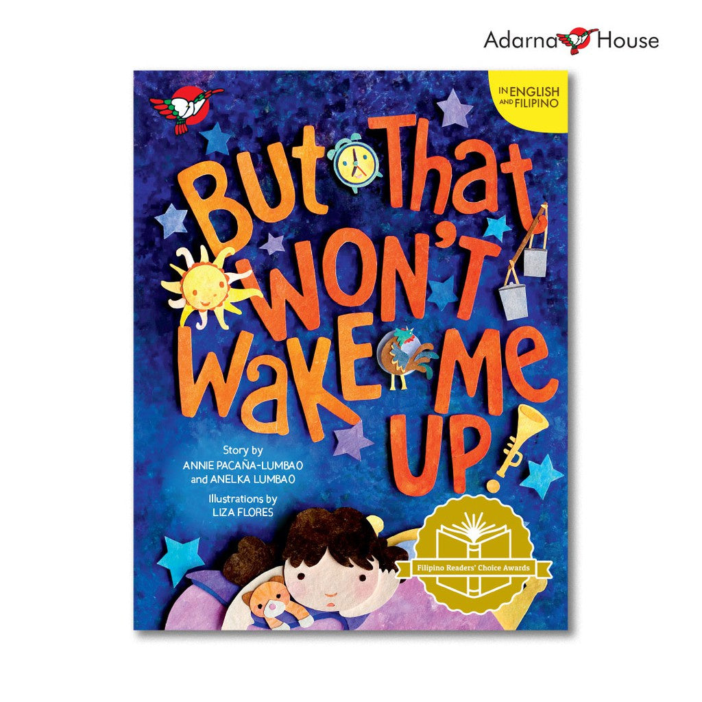 But That Won't Wake Me Up! - Picture Book - Grade 1 Bilingual Front Cover