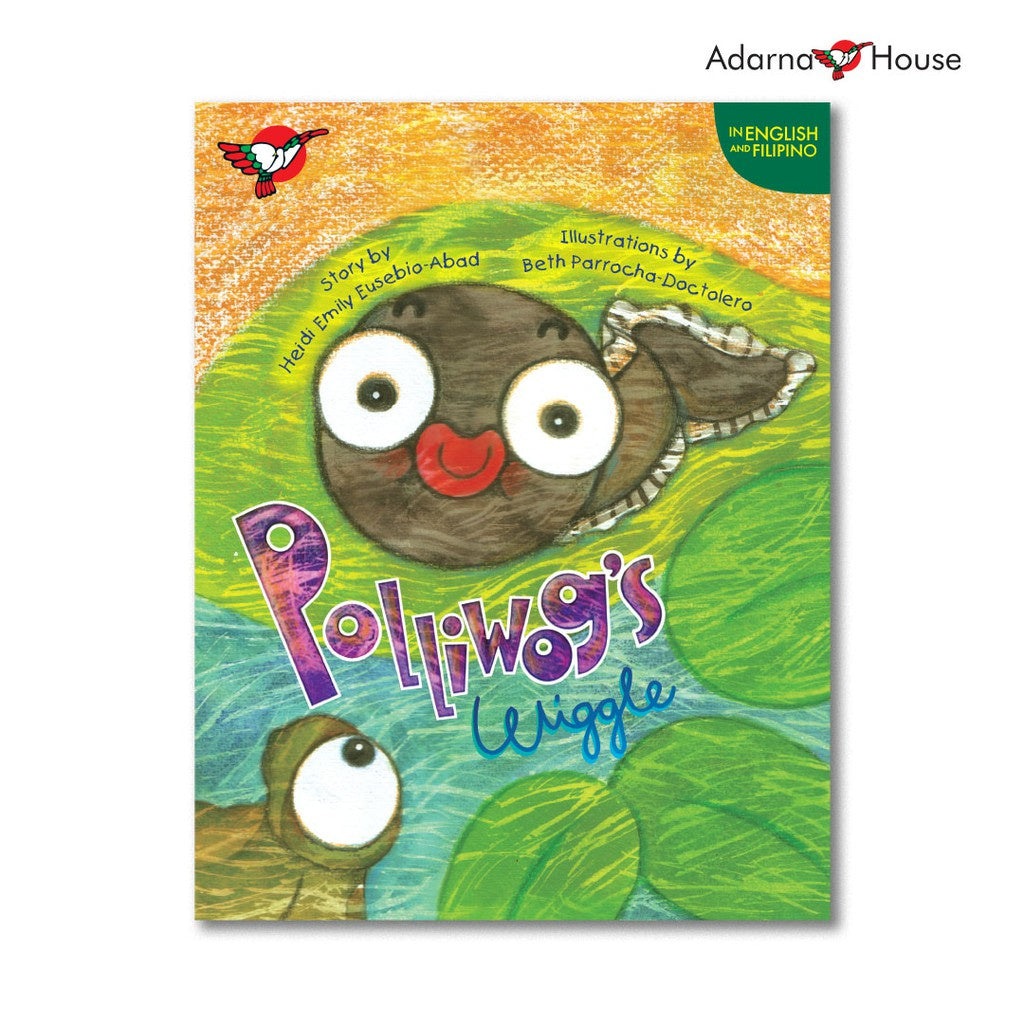 Polliwog's Wiggle - Picture Book - Grade 4-6 Bilingual Front Cover