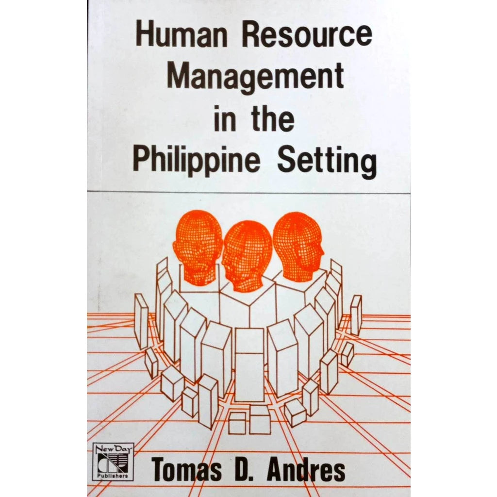 Human ResourceManagement in the Philippine Setting by Tomas Andres Front Cover