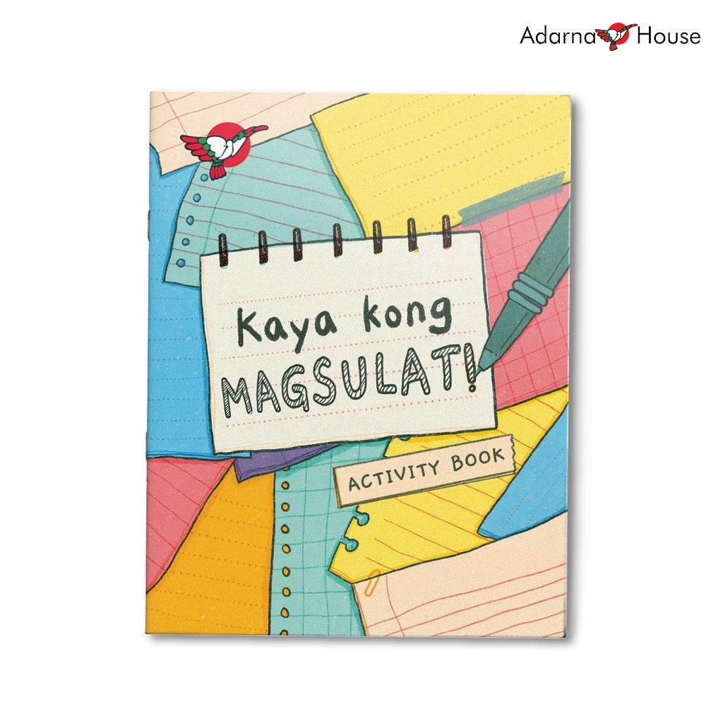 Kaya kong Magsulat! - Activity Book Bilimgual Front Cover