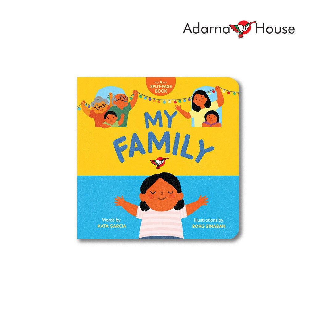 My Family - Board Book BIlingual Front Cover