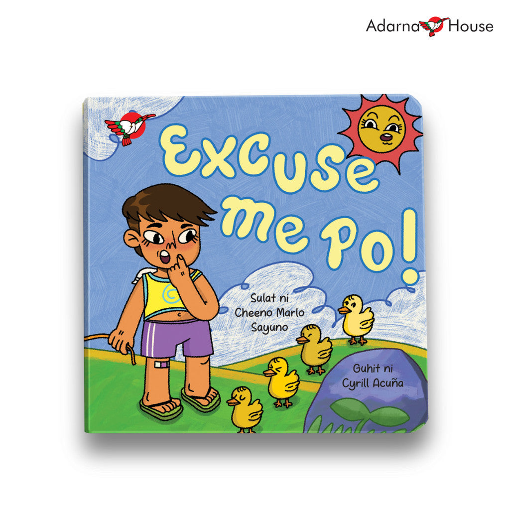Excuse Me Po! - Board Book Filipino Front Cover