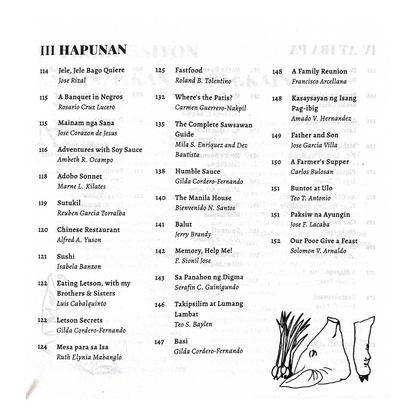 Food Trip: Food in Literature
